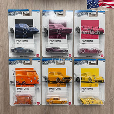 In Stock Hot Wheels 2026 Pantone Silver Series Complete Set of 6 New Sealed