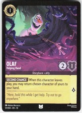 Olaf Helping Hand 57/204 Whispers in the Well Disney Lorcana