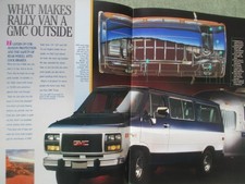 GMC Truck Rally USA 1992 brochure englisch V6 V8 +Diesel