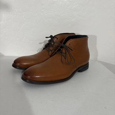 Botas Chukka Cole Haan Para Hombre Talla 9 Cuero Marrón Con Cordones Informales Grandseries - Imagen 1 de 4
