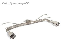 Ragazzon Duplex ESD-Soundrohr Fiat 124 Spider 1.4l je 102mm gerollt schräg