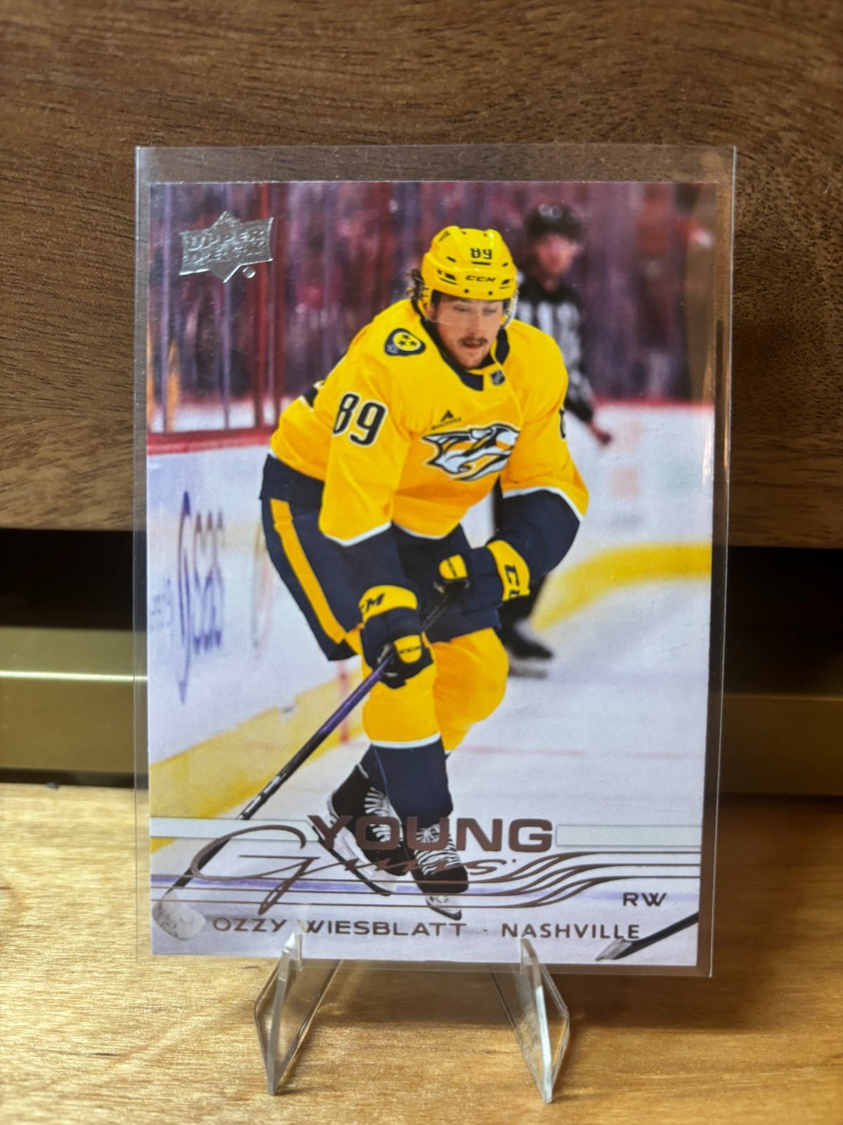 2025-26 Upper Deck Series 1 - Young Guns Ozzy Wiesblatt #212 (RC)