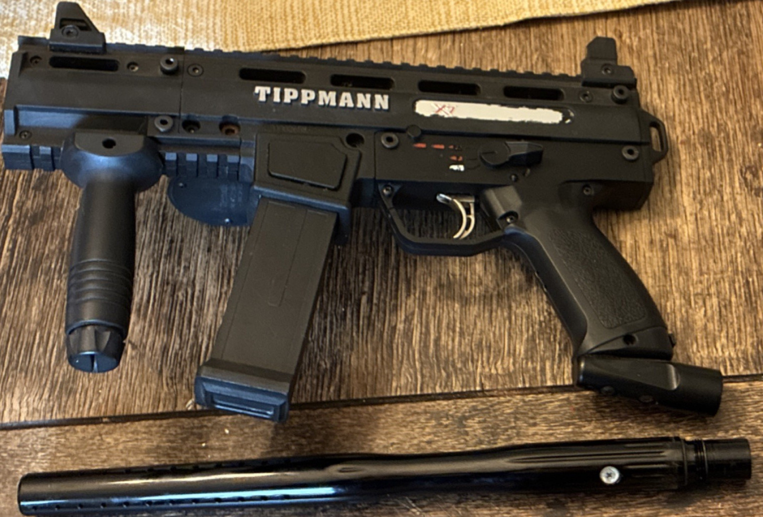 Tippmann X7 Phenom Mechanical Paintball Marker Black Semi-Au