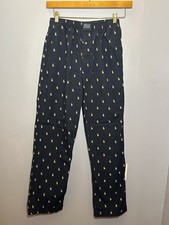 Polo Ralph Lauren Men Unisex Size S Navy Blue All Over Pony Print Pajama Pants