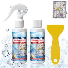 Abtauspray f&uuml;r Gefrierschrank mit Schaber 120ml 2 Reduzierter Verbrauch