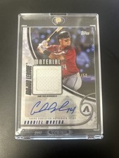 🔥2025 Topps Gabriel Moreno MLMA2-GM Major League Material-Auto Relic /50🔥