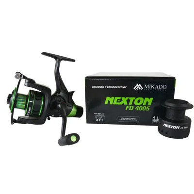Angelrolle für Karpfenangeln Mikado Nexton 4005 FD, Karpfenrolle, Feederrolle,
