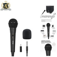 Cardioid Dynamic Mic with 13ft Cable - Ideal for Karaoke  Presentations