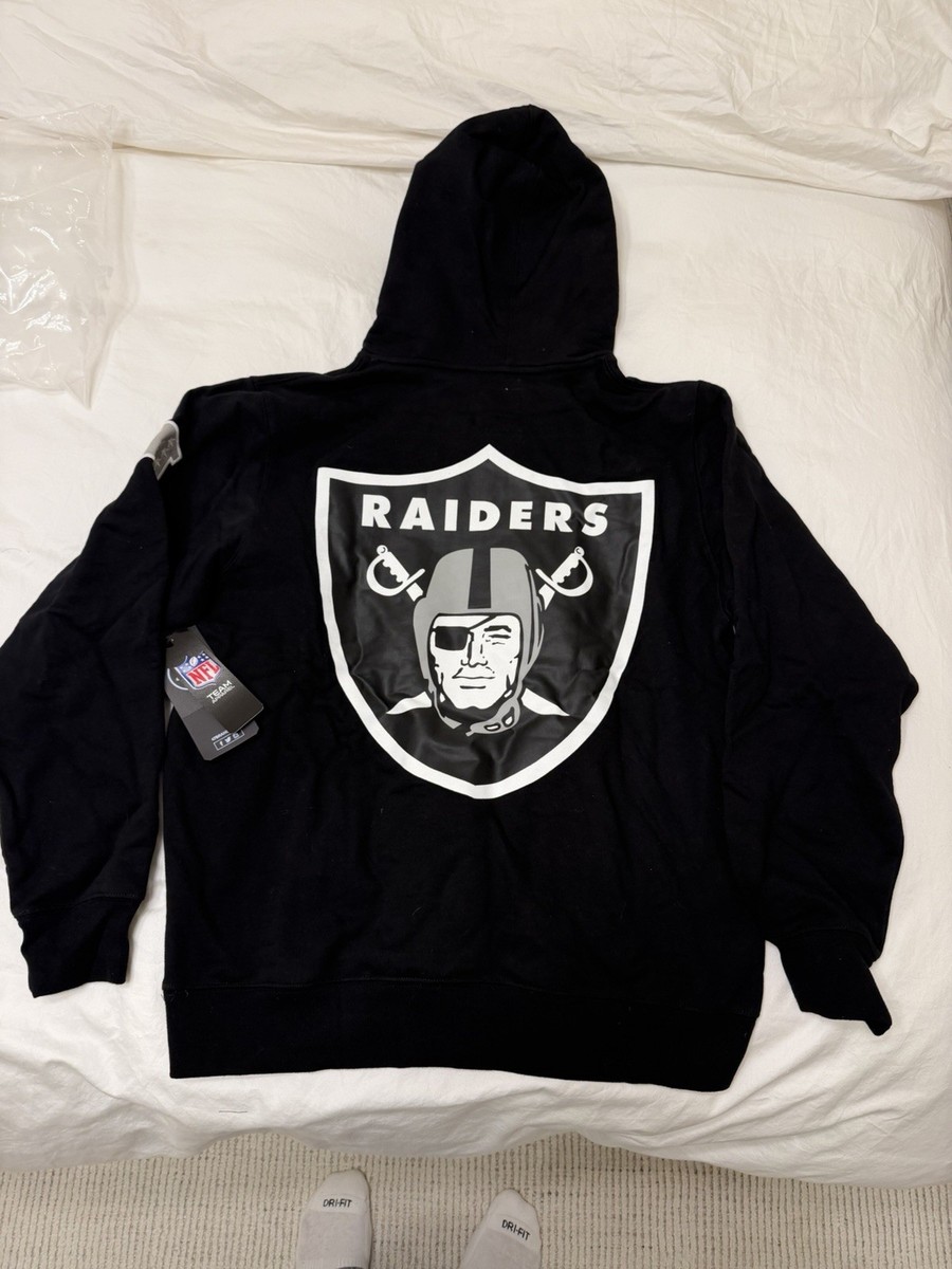 ★Supreme★NFL Raiders Hooded Sweatshirt★ Supreme NFL Raiders '47 Hoodie Sz Large Black Brand New Ss19 | eBay