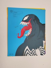 Venom Florey Mondo BNG Poster Screen Print Marvel MCU Disney Spider-Man Portrait