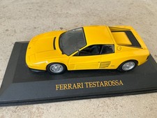 Minicar 1/43 Ferrari Testarossa Yellow -Ferrari Testarossa