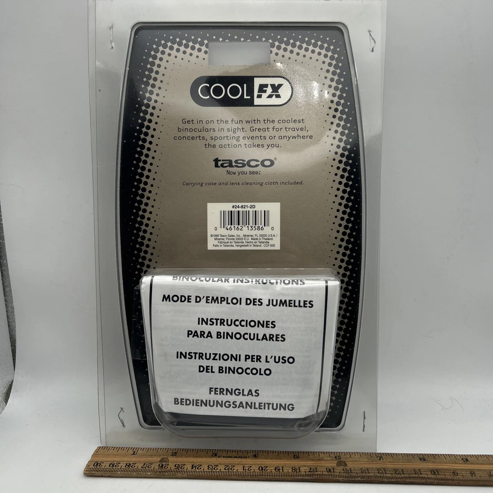 TASCO COOLFX 8 X 21  BINOCULARS With Cool Colored Lenses NOS 1999 - Image 4 of 4