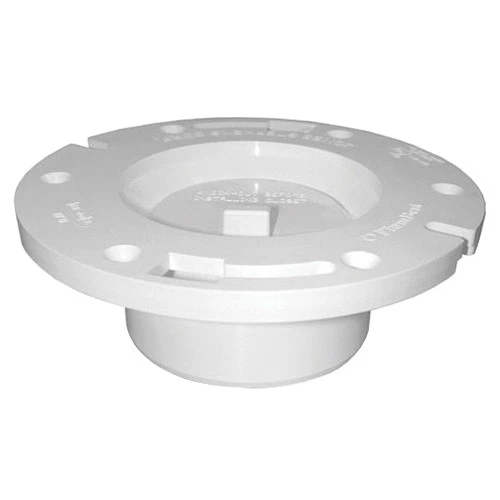 Jones Stephens C50340 3 x 4 in. PVC Closet Flange with Knockout - Picture 3 of 3