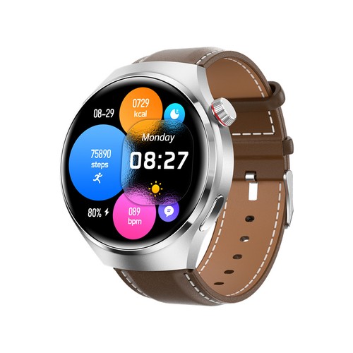 Bluetooth-kompatible sprechende runde Uhr wasserdichter HD-Bildschirm für Android IOS - Bild 6 von 21