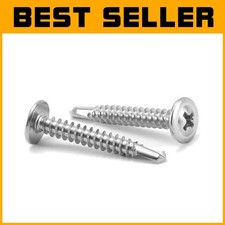Self Tapping Screws 500PCS - 410 Stainless Steel Truss Head