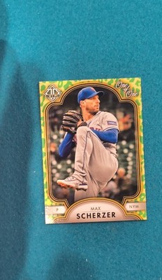 2023 Topps Transcendent Collection VIP Party - One-Of-One Max Scherzer #33 /1