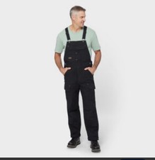 NWT Duluth Trading Co. Men's NAVY Fire Hose Bib Overalls   Size 44 X 28