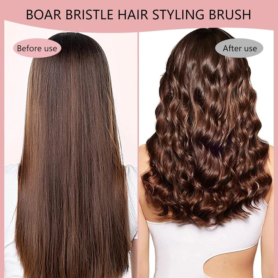 Cepillo de peinado Bounce Curl Define - Peine para prevenir el frizz con texto suave Foto 2 de 4