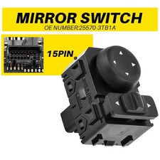 Left Driver Side Power Mirror Switch For 2016...