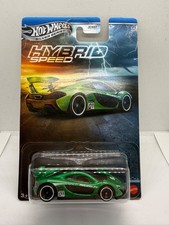 Hot Wheels 2025 Silver Series McLaren P1 Hybrid Speed In Metallic Green