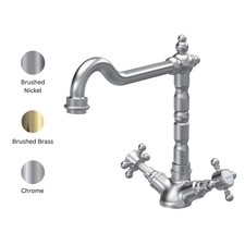 Traditional French Classic Mono Sink Mixer Tap from Balterley - Choose Colour