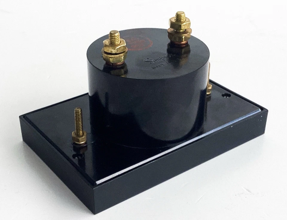 Simpson DC Microamperes Panel Meter 0–100 uA NOS Vintage Industrial Gauge - Image 4 of 4