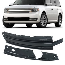 Fit For Ford Flex 2013-2019 Gloss Black Front Upper Grille Assembly Easy Install