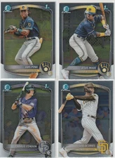 2025 Bowman Chrome Prospect Baseball 1st Bowman Pick Your Card Complete Your Set