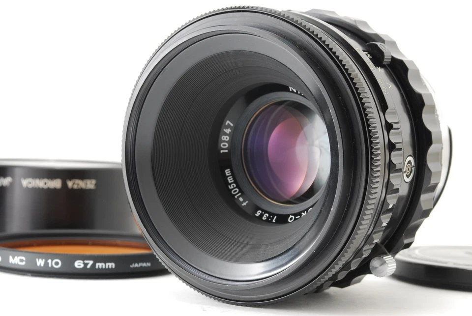 [CASI COMO NUEVO] Lente Nikon Nikkor-Q 105 mm f/3,5 para Zenza Bronica EC S2 A de JAPÓN Foto 2 de 4