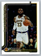 💎2025-26 Topps Basketball Rainbow Foilboard #150 LeBron James - Lakers💎
