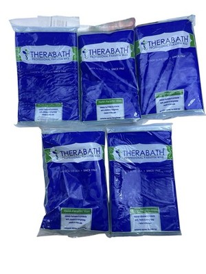 Therabath Professional Paraffin Wax - Eucalyptus Mint 5 1 lb Bags New