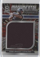 2021 Panini Spectra Monumental Memorabilia Hyper Prizm 24/75 Bobby Bradley 0xz8