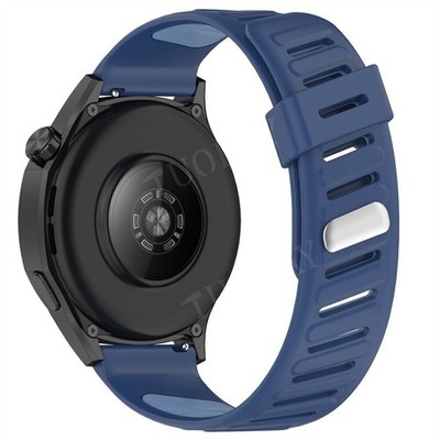 22mm Silicone Sport Band Strap For Samsung/Garmin/Amazfit Smart Watch Bracelet