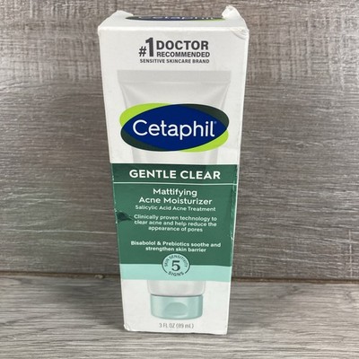 Cetaphil Gentle Clear Mattifying Acne Moisturizer - 3 fl oz *(See Date Photos)