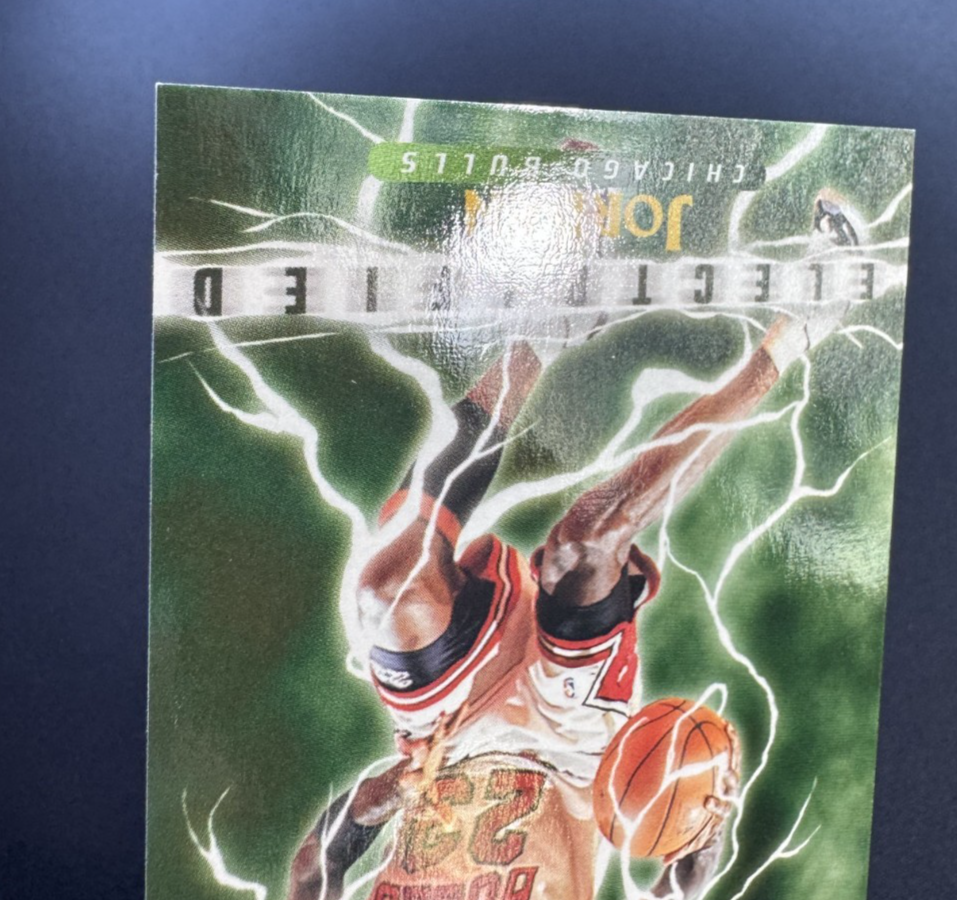 MICHAEL JORDAN 1995-96 Skybox Premium ELECTRIFIED #278 Bulls MJ 🔥CLEAN ...