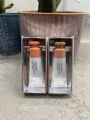Glossier Cloud Paint in  Beam  &  Dusk  Liquid Blush Duo