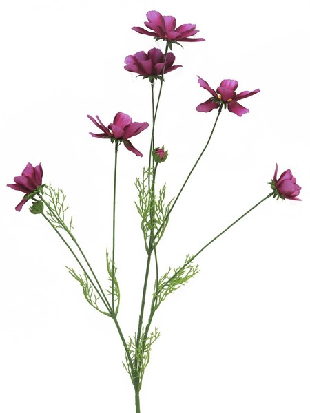 Artplants Kunstblumen Zweig SchmuckköRbchen Bailing, Violett, 90 Cm-image