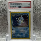 Pokemon PSA 7 Dark Blastoise Team Rocket Holo Rare