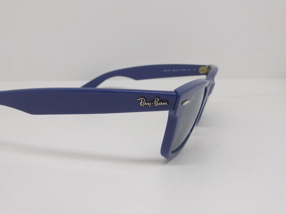 Ray-Ban Wayfarer RB 2140 963/40 47 Blue w/Silver Mirror lens RayBan - Immagine 4 di 4