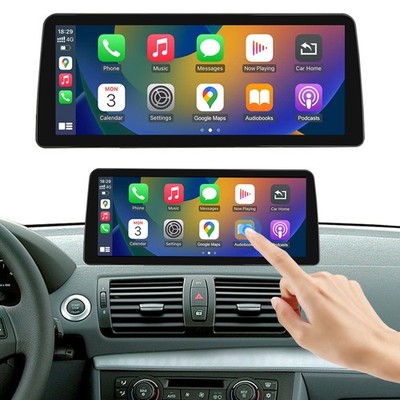 12.3'For BMW E81 E82 E87 E88 CCC Linux CarPlay Android auto USB EQ GPS Navi Auto