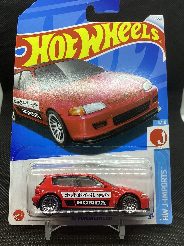 Hot Wheels 92 honda civic eg