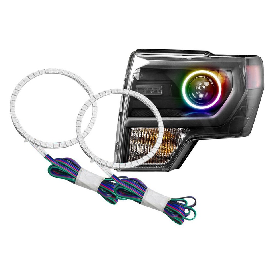 LED Halo Headlights Halo Light Surface Add On Custom Lights ColorSHIFT