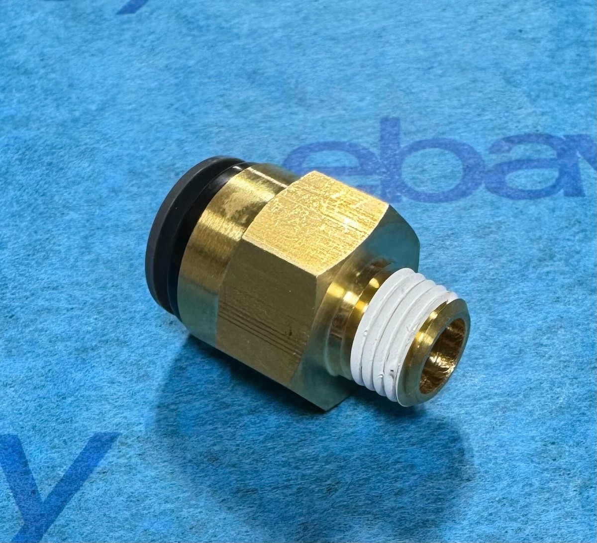 G38-1023-0408 Genuine Paccar Straight Fitting #4 Male NPT to G38-1023-0408 Genuine Paccar Straight Fitting #4 Male NPT to