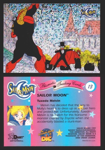 1997 Sailor Moon Prismatic You Pick Trading Card Singles #1-#72 No Cracks - Picture 8 of 51