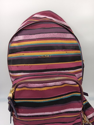 Tumi Voyageur Sling Purple Stripe Bag - Picture 2 of 15