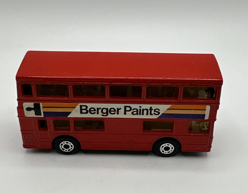 Vintage Matchbox Superfast # 17 THE LONDONER Berger Paints England - Picture 7 of 13