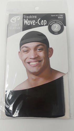 x Titan Classic Stocking Wave-Cap Durag 