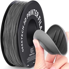 GEEETECH Filament TPU Grey 1.75mm 1kg/roll Consumables For FDM 3D Printer US