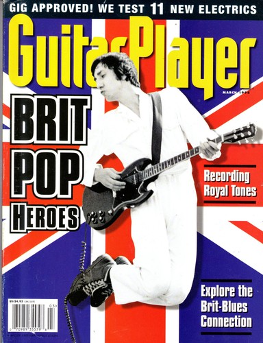 Gitarrenspieler Magazin März 1998 Brit Pop Heroes The Who