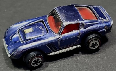 Vintage Topper Johnny Lightning Purple Custom Ferrari Redline *NICE* Lift Hood